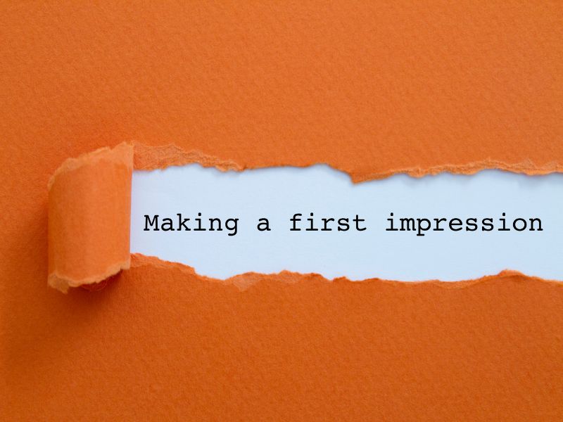 First Impressions Matter and Enhances Brand Identity