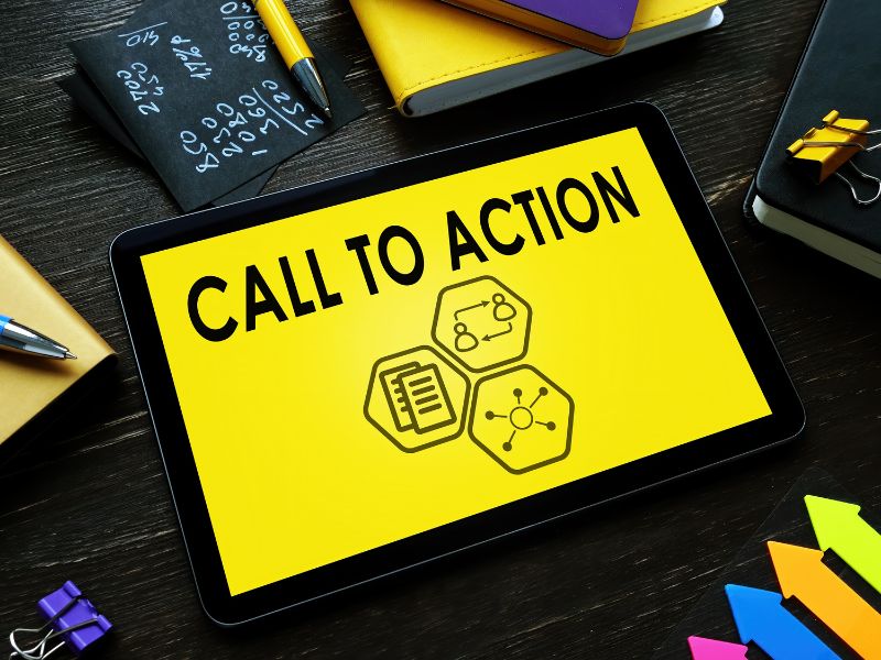 Use High-Quality Materials and Include a Clear Call to Action